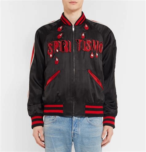 gucci spiritismo bomber jacket replica|Gucci .